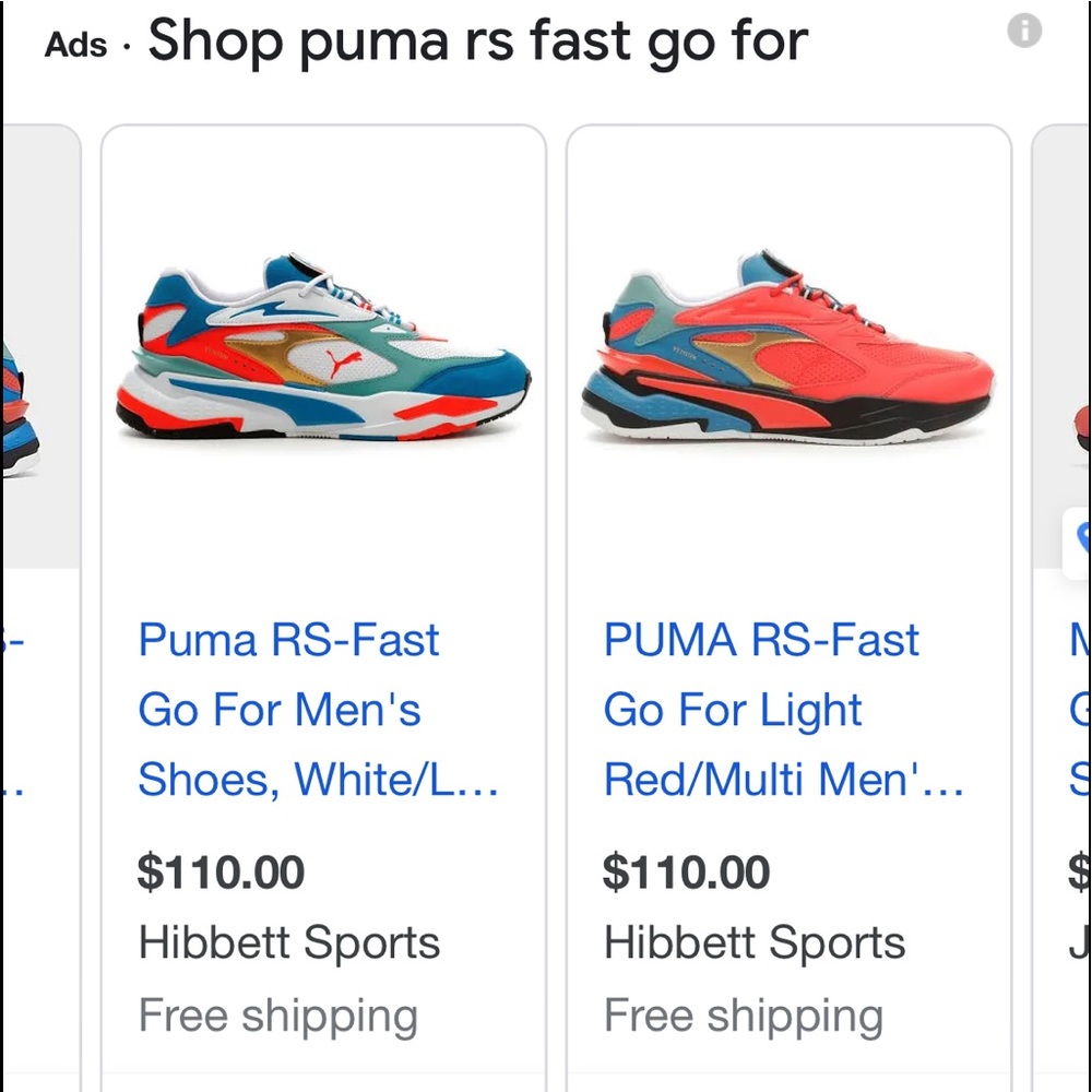 NWT PUMA Faster & fresher than any of our RS kicks yet. The PUMA RS-Fast Go For. - Picture 13 of 14